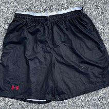 Under Armour Men's Large Black Lacrosse Shorts 1274391