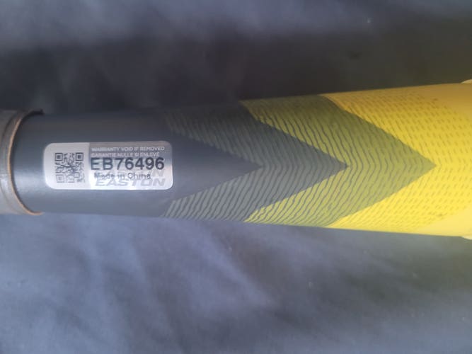 Used 2024 Easton Hype Fire Bat USSSA Certified (-8) 22 oz 30"