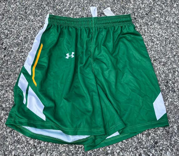 Under Armour Men's Green Lacrosse Shorts