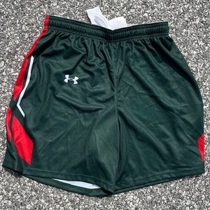 Under Armour Men's Dark Green Lacrosse Shorts 1325876