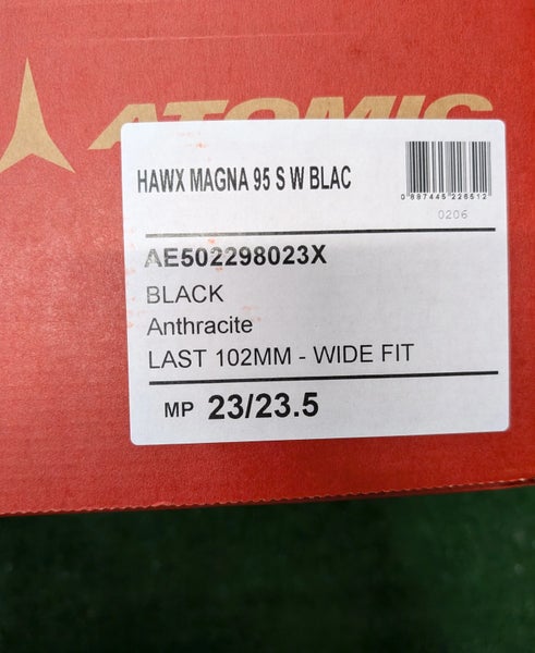 New Women's Atomic Hawx Magna 95S W All Mountain Ski Boots Medium Flex (Mondo 23.5 - 279mm)