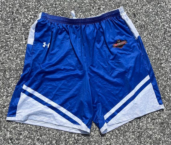 Under Armour All America Men's 2X Blue Lacrosse Shorts