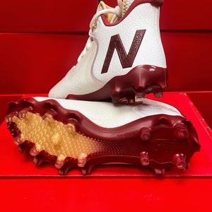 White New Size 4.0 Men's (Women's 5.5) Adult New Balance Freeze 3.0 Cleats