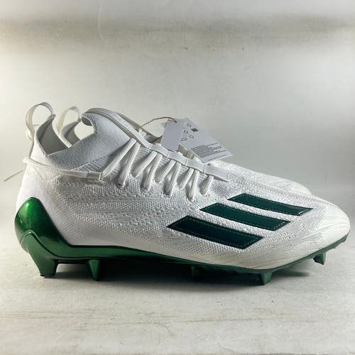 Adidas Adizero Primeknit Men’s Football Cleats White Green Size 12.5 HP8744