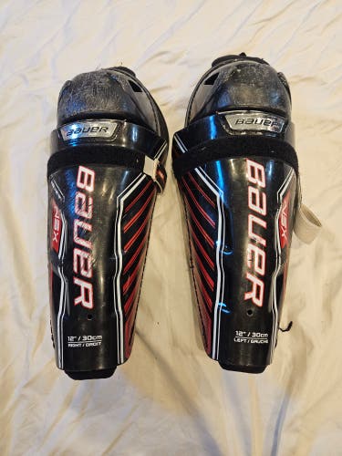 Used Intermediate Bauer NSX 12" Shin Pads