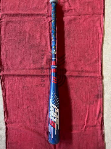 Used 2021 Marucci USSSA Certified Alloy 27 oz 32" CAT9 Pastime Bat