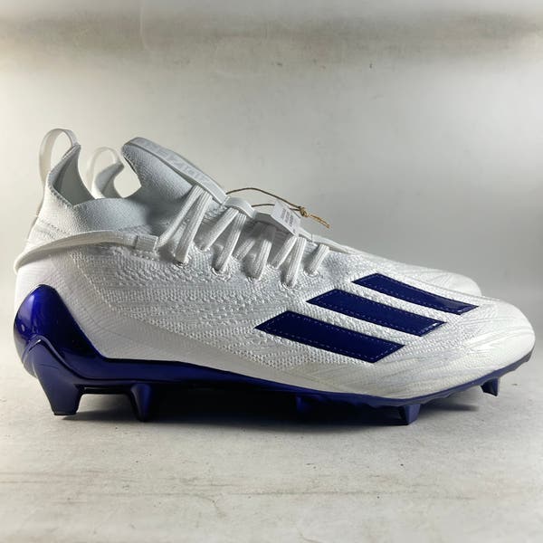 adidas PRIMEKNIT サッカーシューズ ホワイト/ブルー Amazon.com | adidas Adizero Primeknit Men's Football Cleats