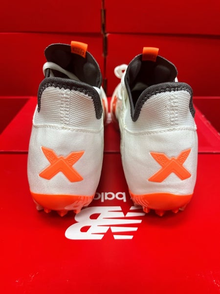 White New Size 9.0 Men's (Women's 10.5) Adult New Balance BurnX3 Cleats