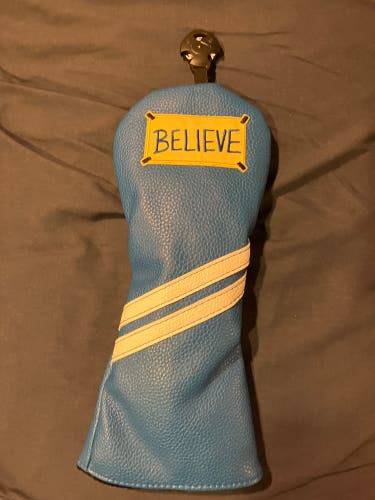 Custom Coach Lasso “Believe” Fairway Cover