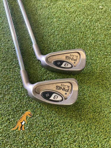 Used RH Ping i3 Blue Dot 3 Iron, 4 Iron Stiff Flex Steel