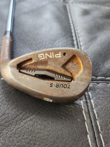 Used Men's Ping Tour-S Rustique Right Handed Wedge Stiff Flex 60 Degree Steel Shaft