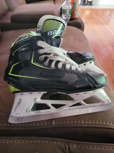 Used Senior Bauer GSX Hockey Goalie Skates Regular Width Size 6