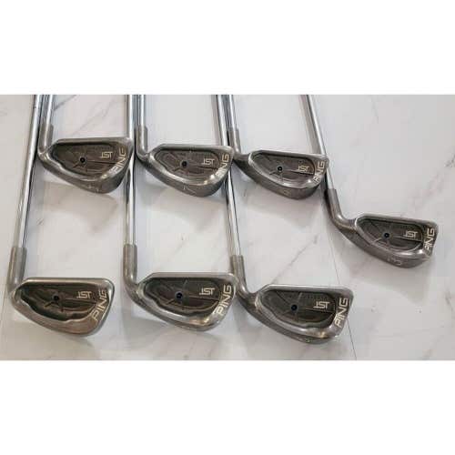 Ping ISI Iron Set / Stiff Flex / Blue Dot