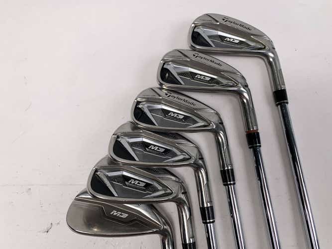 TaylorMade M3 Iron Set 6-PW+AW True Temper XP 100 R300 Regular Steel Mens RH