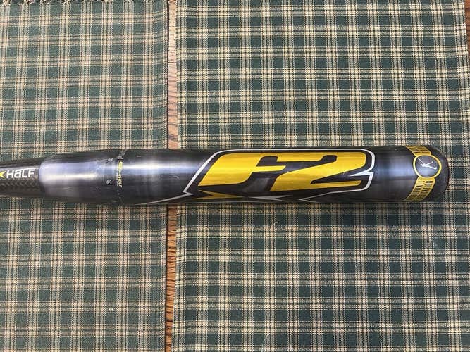 USED DEMARINI F2 DOUBLEWALL HALF + HALF SLOWPITCH SOFTBALL BAT 34/28 ASA 2004