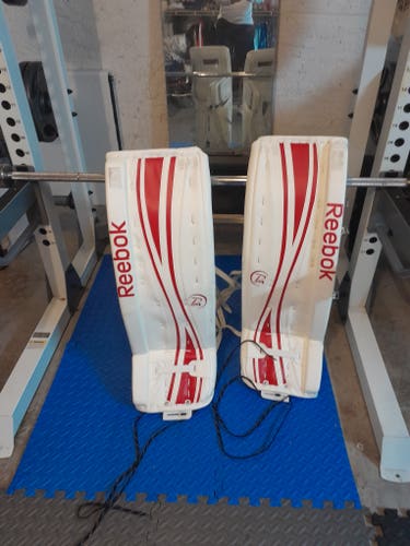 Used 36" Reebok Premier II Goalie Leg Pads