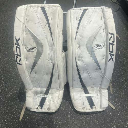 Used Rbk 8k 31" Goalie Leg Pads Reebok