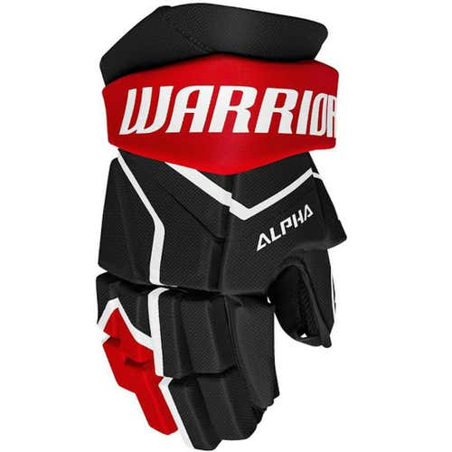 New Warrior Lx2 Comp Sr. Glove Black Red 15"