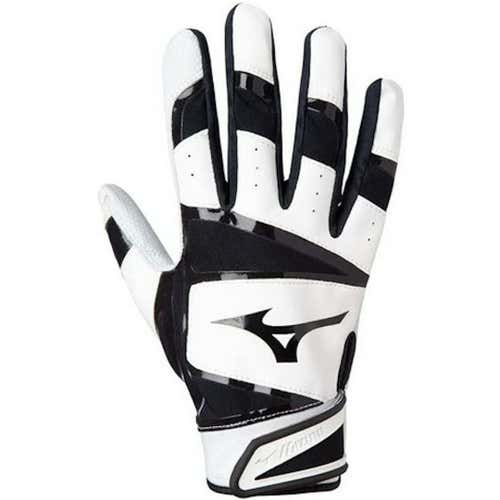 New Mizuno 303 Batting Glove Blk M