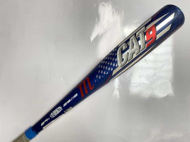 Used Marucci Cat 9 Msbc91oa 28" -10 Drop Usssa 2 3 4 Barrel Bats