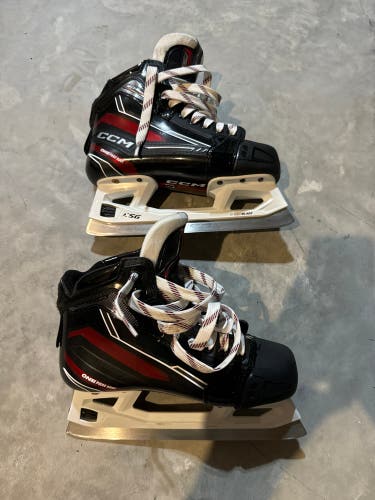 CCM EFLEX 6.9 size 4 Regular width goal skates