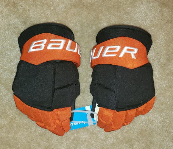 Anaheim Ducks RARE! Bauer Supreme Mach Gloves 13" Pro Stock