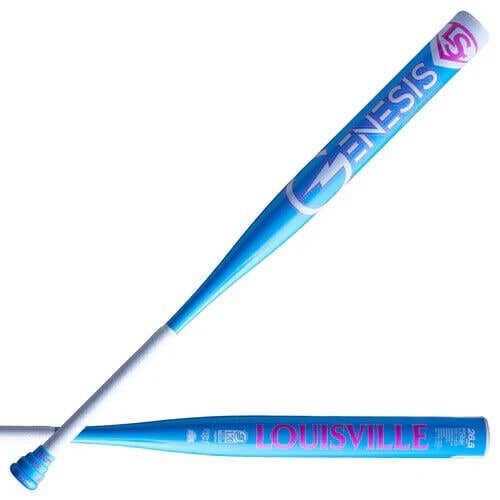 2024 Louisville Genesis 1 Piece Powerload 27.5 oz USSSA bat slowpitch Bubble Gum