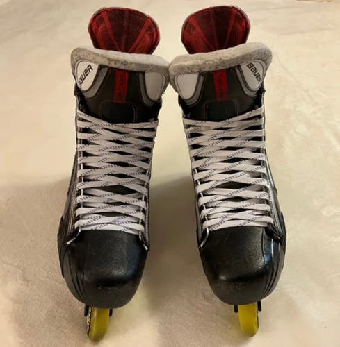 Used Bauer APX2R Inline Skates Extra Wide Width