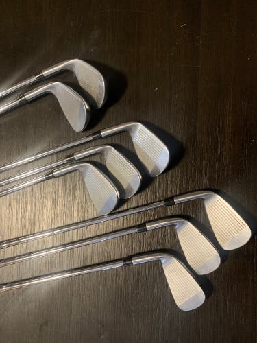 Used Men's PXG Right Handed Extra Stiff Flex Steel Shaft 0211 DC Iron Set