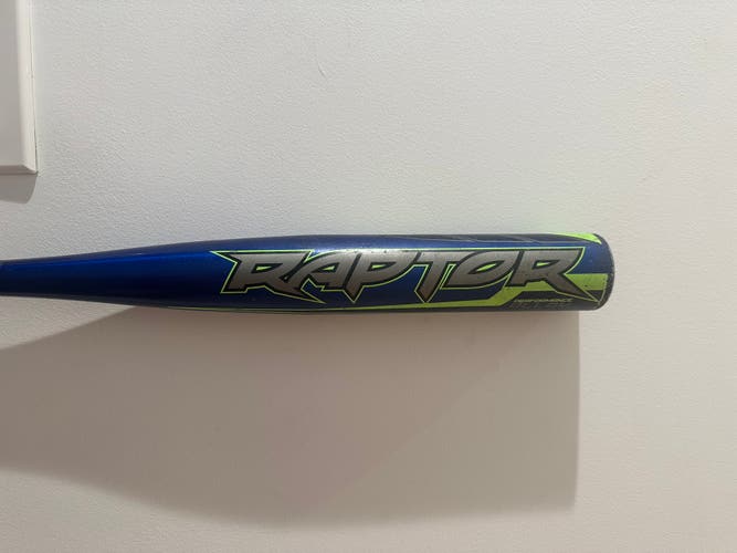 Used 2021 Rawlings USABat Certified Alloy 19 oz 29" Raptor Bat