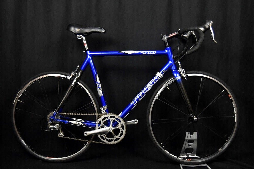 ■ trek zr2200 Trek 2200 ZR Road Bike Frame Aluminum Carbon Large 59 cm