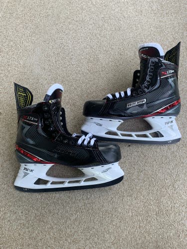 LIKE NEW Used Senior Bauer Regular Width  12 LTX Pro+ Hockey Skates