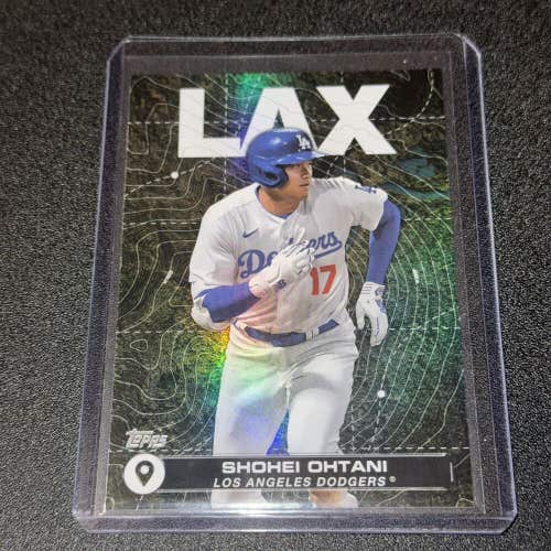 Shohei Ohtani LA Dodgers 2024 MLB Topps Series 2 City to City Insert LAX #CTC-1