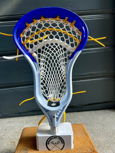 Stringing Mark 2V - Custom Dyed Blue Fade, Pro Strung Head