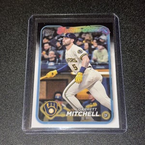 Garrett Mitchell Milwaukee Brewers 2024 MLB Topps Series 2 Base Card #447