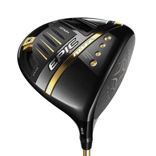 LEFT HANDED CALLAWAY 2022 EPIC MAX STAR DRIVER 10.5° GRAPHITE REGULAR UST MAMIYA ATTAS SPEED SERIES