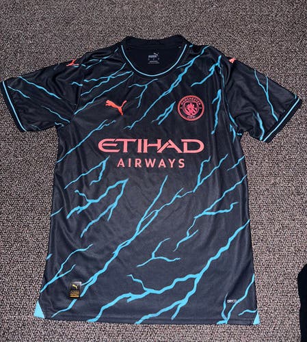 Man City Third Kit 2023/2024 Men's Puma Jersey