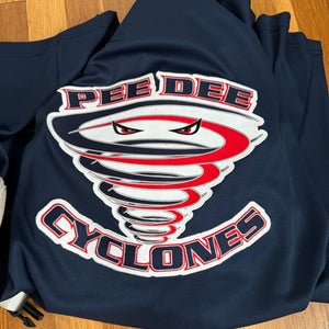 Goalie Cut Hockey Jersey Pee Dee Cyclones