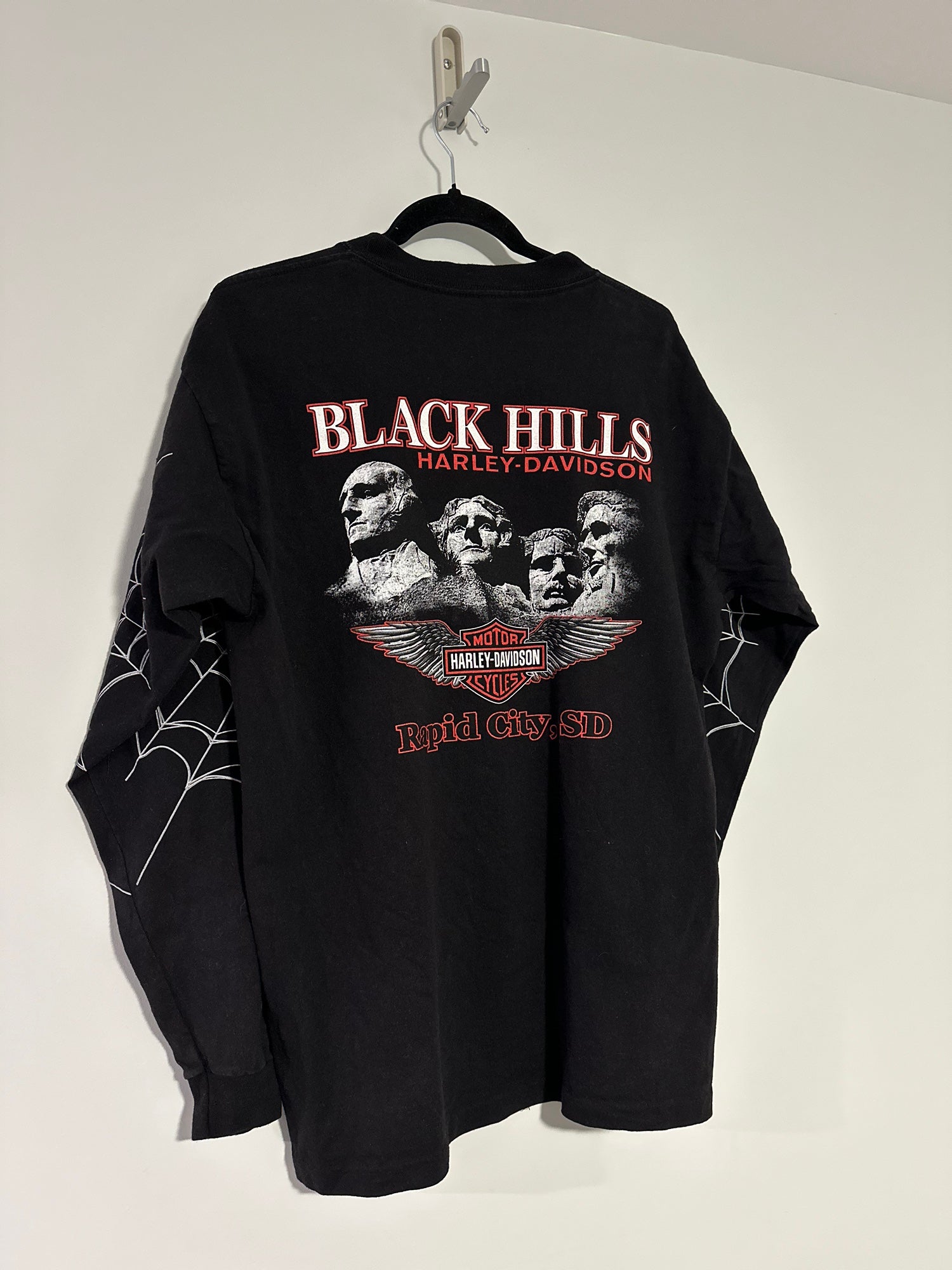 トップス 00s HARLEY-DAVIDSON long sleeve t-shirt 00s Harley Davidson Long Sleeve Tee (L) – Stocked Vintage