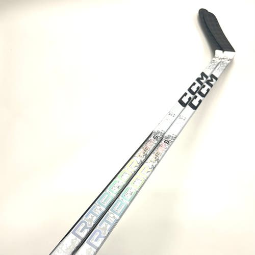 2 Pack - CCM Jetspeed FT7 Pro (Dressed White Trigger 9 Pro) LH 95 Flex P90 Custom - RH258