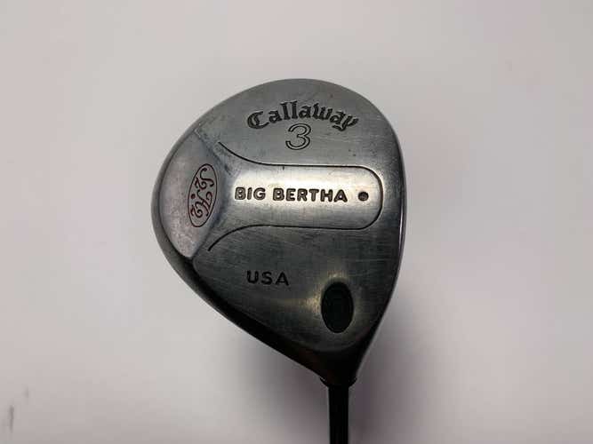 Callaway S2H2 3 Fairway Wood 15* Regular Graphite Mens RH