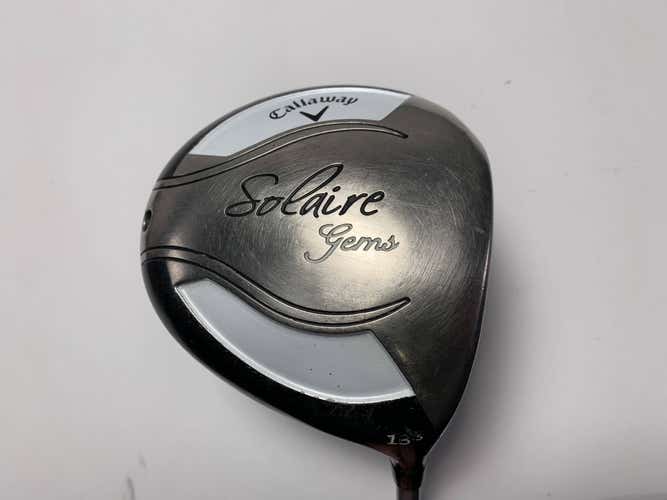 Callaway Solaire Gems Driver 13.5* 55g Ladies Graphite Womens RH Undersize Grip