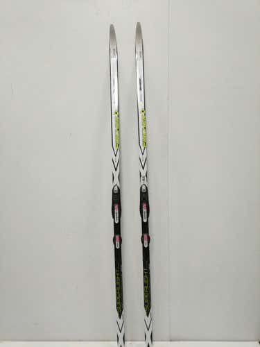 Used Fischer Super Lite Crown 197 Cm Men's Cross Country Ski Combo