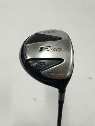 Used Mizuno F 50 3 Wood Regular Flex Graphite Shaft Fairway Woods