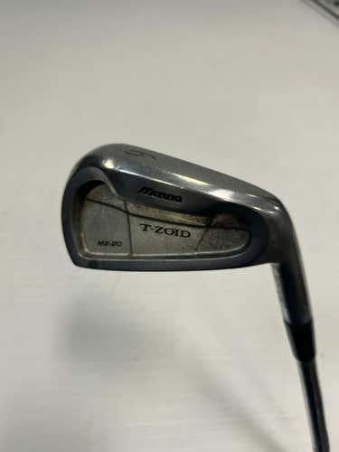 Used Mizuno T-zoid 6 Iron Stiff Flex Steel Shaft Individual Irons