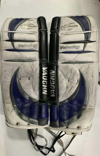 Used Vaughn Velocity 30" Goalie Leg Pads