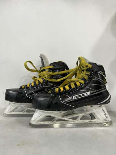 Used Bauer Sup 1s Junior 03 Goalie Skates