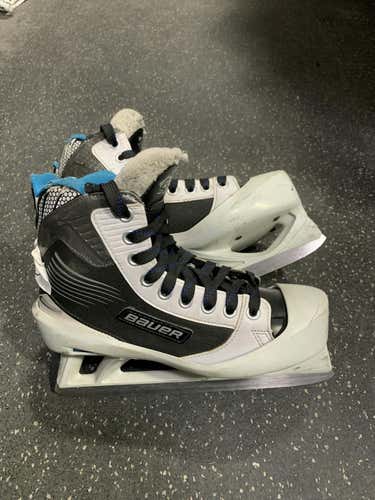 Used Bauer Reactor Senior 5 Goalie Skates