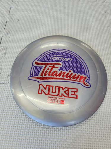 Used Discraft Titanium Nuke Disc Golf Drivers