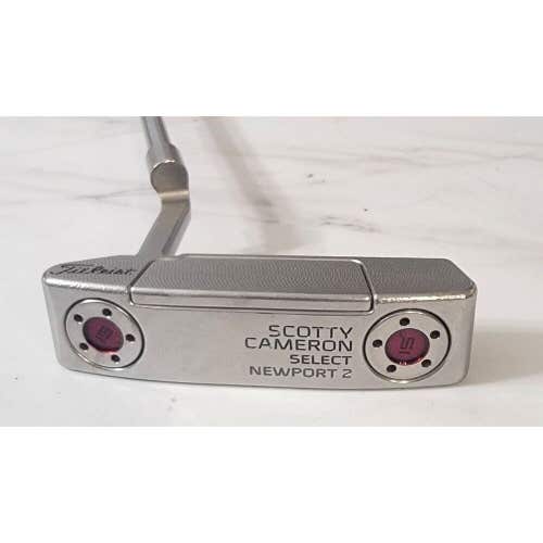 Scotty Cameron LEFT HAND Select Newport 2 / 34" Putter